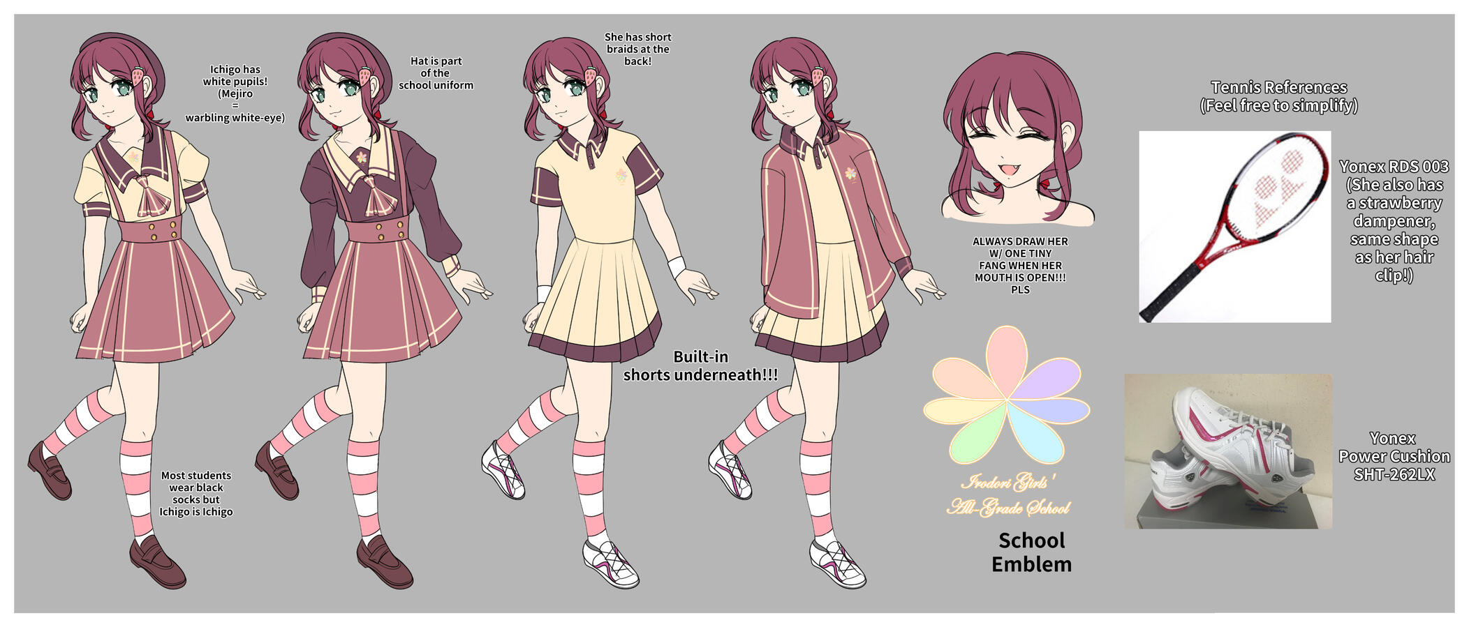 Ichigo Mejiro/Irodori Uniform